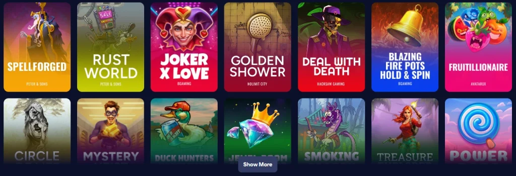 Podgląd strony partnerskiej Slottica Casino